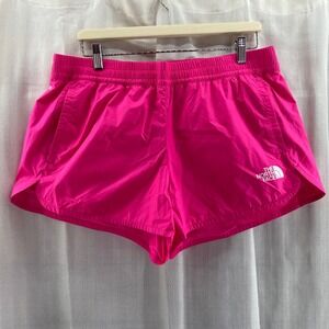 The North Face Hydrenalite‎ Womens Running Shorts Hot Pink Lightweight Size L